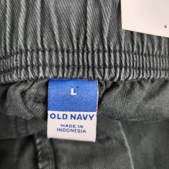 Old Navy Pants Womens Large Black Cargo Balloon Barrel Leg Joggers 32x26 NWT - Picture 4 of 13
